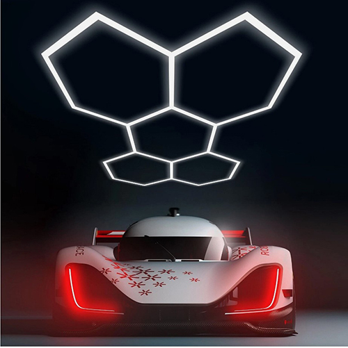 28x Hexagon LED Lampe Röhren Werkstatt Garage Wand Decken Leuchte: Foto 4 von 4 zur Produktwarnung vom 07.11.2025