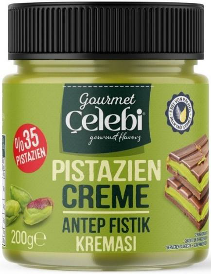 AKAR Gourmet Celebi Pistaziencreme 200 Gramm: Foto zur Rückruf vom 21.04.2026