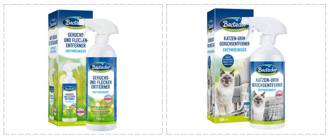 Ardap Care Bactador Geruchsentferner Spray Inhalt: 750 Milliliter: Foto zur Rückruf vom 15.10.2026