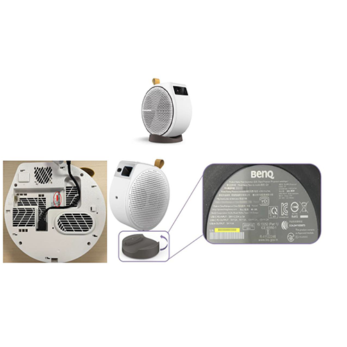 BenQ Portable Mini Beamer, GV31 Mini-Projektor: Foto zur Rückruf vom 21.08.2026