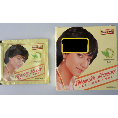 Black Rose Kali Mehandi Powder Hair Dye: Foto zur Rückruf vom 31.07.2026