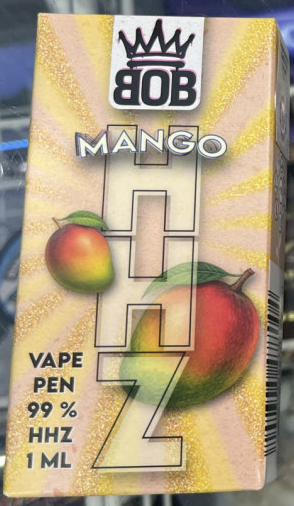 BOB VAPE PEN 99 % HHZ 1 ML Mango: Foto zur Rückruf vom 17.07.2026