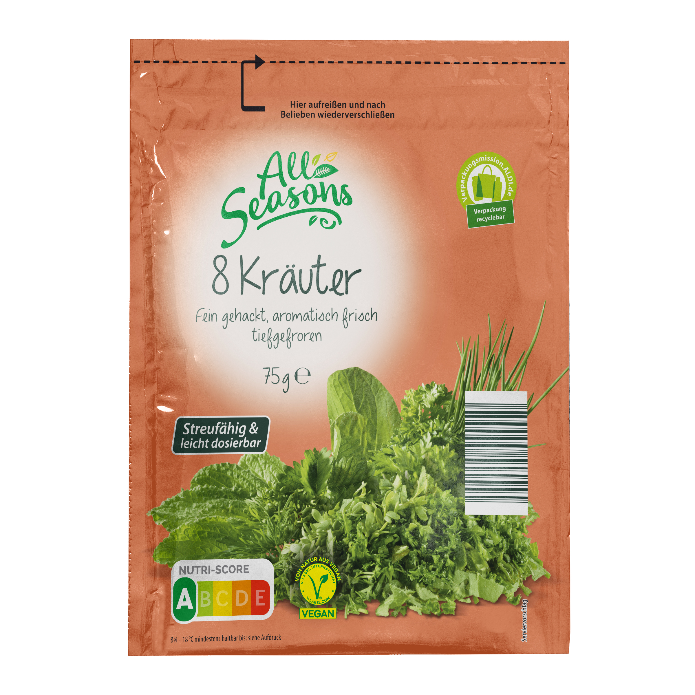 Clama TK 8 Kräuter, 75 Gramm: Foto zur Produktwarnung vom 04.12.2025