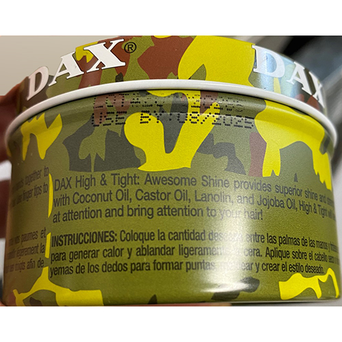 DAX High & Tight Awesome Shine Hair Wax: Foto zur Produktwarnung vom 29.08.2025