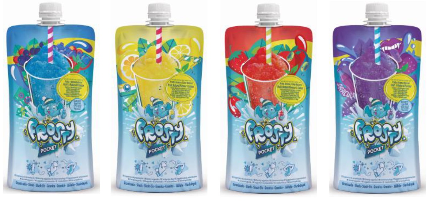 Frosty Pocket 150 Milliliter | Sorten: Waldfrucht, Zitrone, Erdbeere: Foto zur Produktwarnung vom 24.08.2026