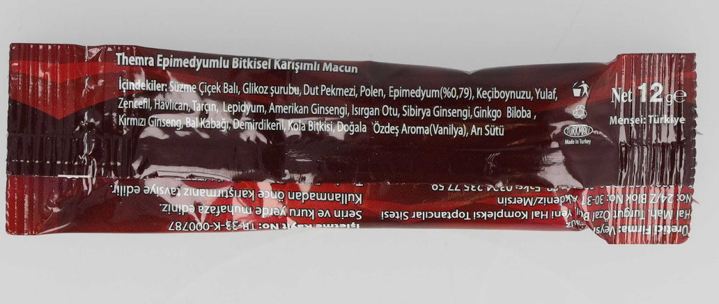 Epimedyumlu Bitkisel Karisimli Macun: Foto 4 von 4 zur Produktwarnung vom 27.03.2026