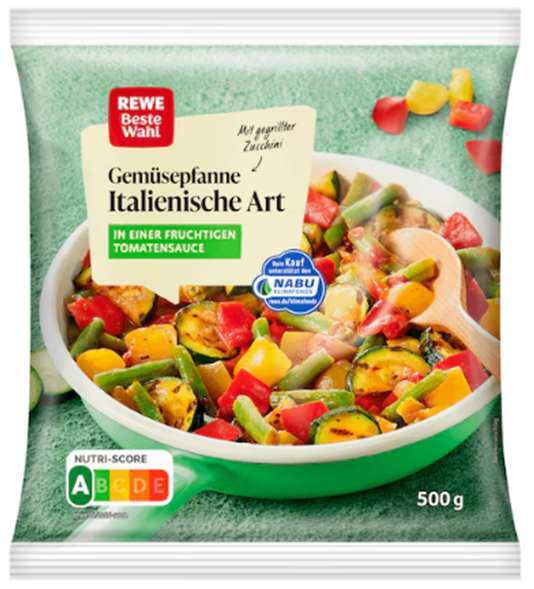 Eurogroup España Frutas y Verduras REWE Beste Wahl Italienisches Pfannengemüse: Foto zur Rückruf vom 16.03.2026