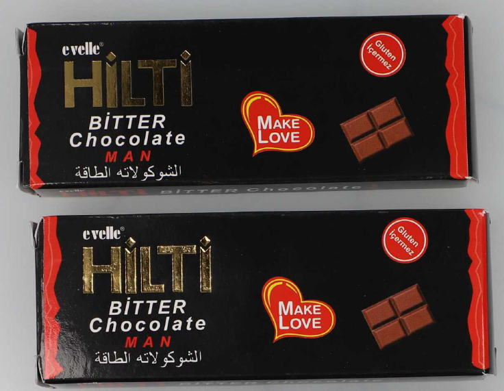 YÖREM GIDA BITKISEL ÜRÜNLER PAZ evelle HILTI Bitter Chocolate Man: Foto zur Produktwarnung vom 24.04.2026