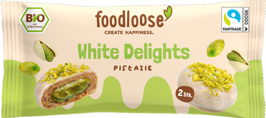 foodloose Bio-Dattel-Kugeln mit Pistazien-Füllung (16 %): Foto zur Produktwarnung vom 10.04.2026