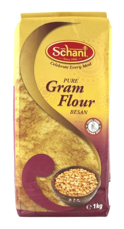 Global Foods Trading Schani Gram Flour (Kichererbsenmehl), 1 und 2 Kilogramm: Foto zur Produktwarnung vom 30.04.2026