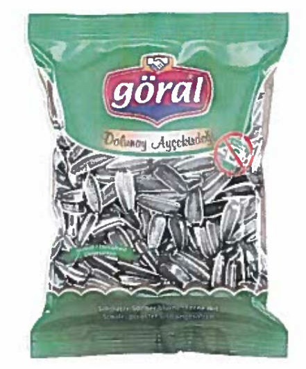 göral Vertriebs Dolunay Ay Cekirdegi / schwarze Sonnenblumenkerne mit Schale, geröstet: Foto zur Produktwarnung vom 02.02.2026