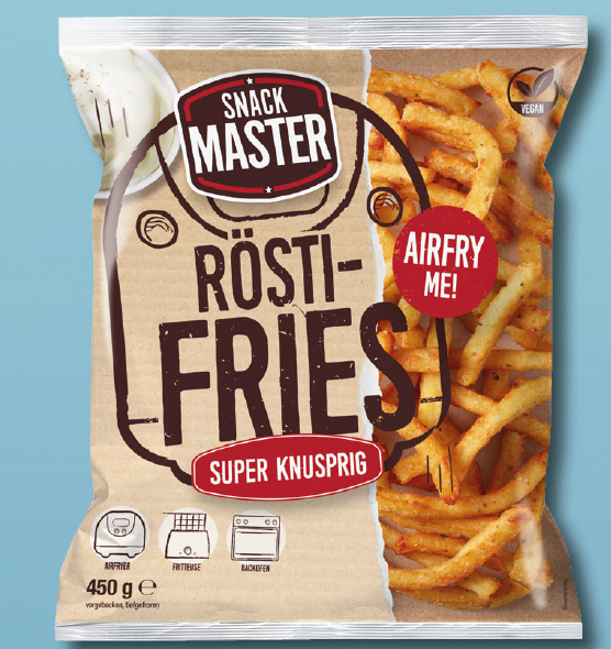 Schne-frost Ernst Schnetkamp Snackmaster Rösti-Fries 450 Gramm: Foto zur Produktwarnung vom 09.09.2026