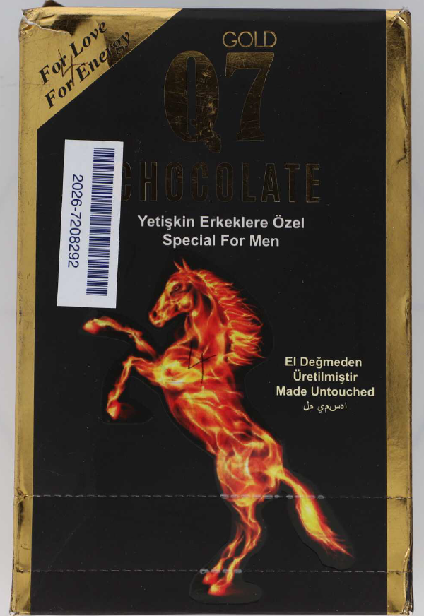 Gold Q7 Chocolate, For Love For Energy: Foto zur Produktwarnung vom 11.06.2026