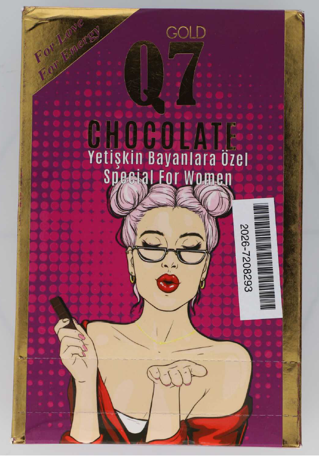 Gold Q7 Chocolate, For Love For Energy (Women): Foto zur Produktwarnung vom 11.06.2026