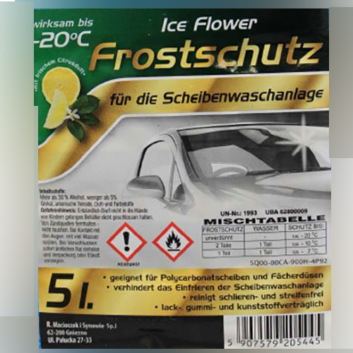 Ice Flower Frostschutz für die Scheibenwaschanlage: Foto zur Rückruf vom 20.03.2026