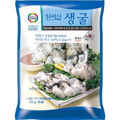 Asia Express Food Gefrorene Austern, 226 Gramm, Surasang Frozen oysters (I:Q:F:) Huitre: Foto zur Rückruf vom 16.06.2026