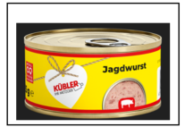 Kuebler Frankenkrone Bauernpreßsack in der Dose 125 Gramm: Foto 2 von 3 zur Rückruf vom 13.09.2024