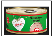 Kuebler Frankenkrone Bauernpreßsack in der Dose 125 Gramm: Foto 3 von 3 zur Rückruf vom 13.09.2024
