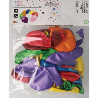 "Let's party!" Luftballons: Foto zur Rückruf vom 12.12.2025