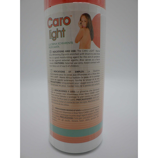 Mama Africa Caro light Whitening Perfumed Glycerin: Foto 3 von 4 zur Produktwarnung vom 22.05.2026