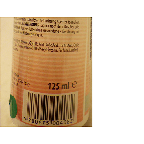 Mama Africa Cosmetics Caro Light natural Whitening Oil with Aloe Vera: Foto 4 von 4 zur Produktwarnung vom 12.06.2026