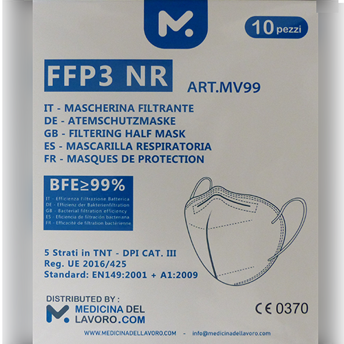 Medicina del Lavoro Atemschutzmaske, Filtering Half Mask: Foto 3 von 4 zur Rückruf vom 03.07.2026