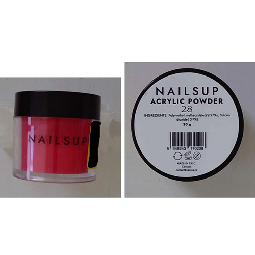 NailsUp Acrylic Powder 28: Foto zur Produktwarnung vom 12.12.2025