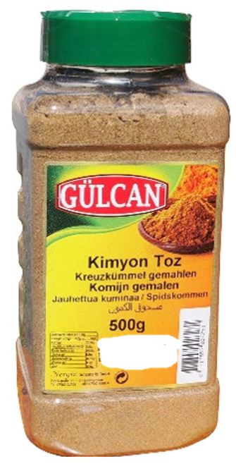 Nergiz Großmarkt GÜLCAN Kreuzkümmel gemahlen / Kimyon Toz, 180 Gramm – Los-Nummer: Foto zur Rückruf vom 30.04.2026