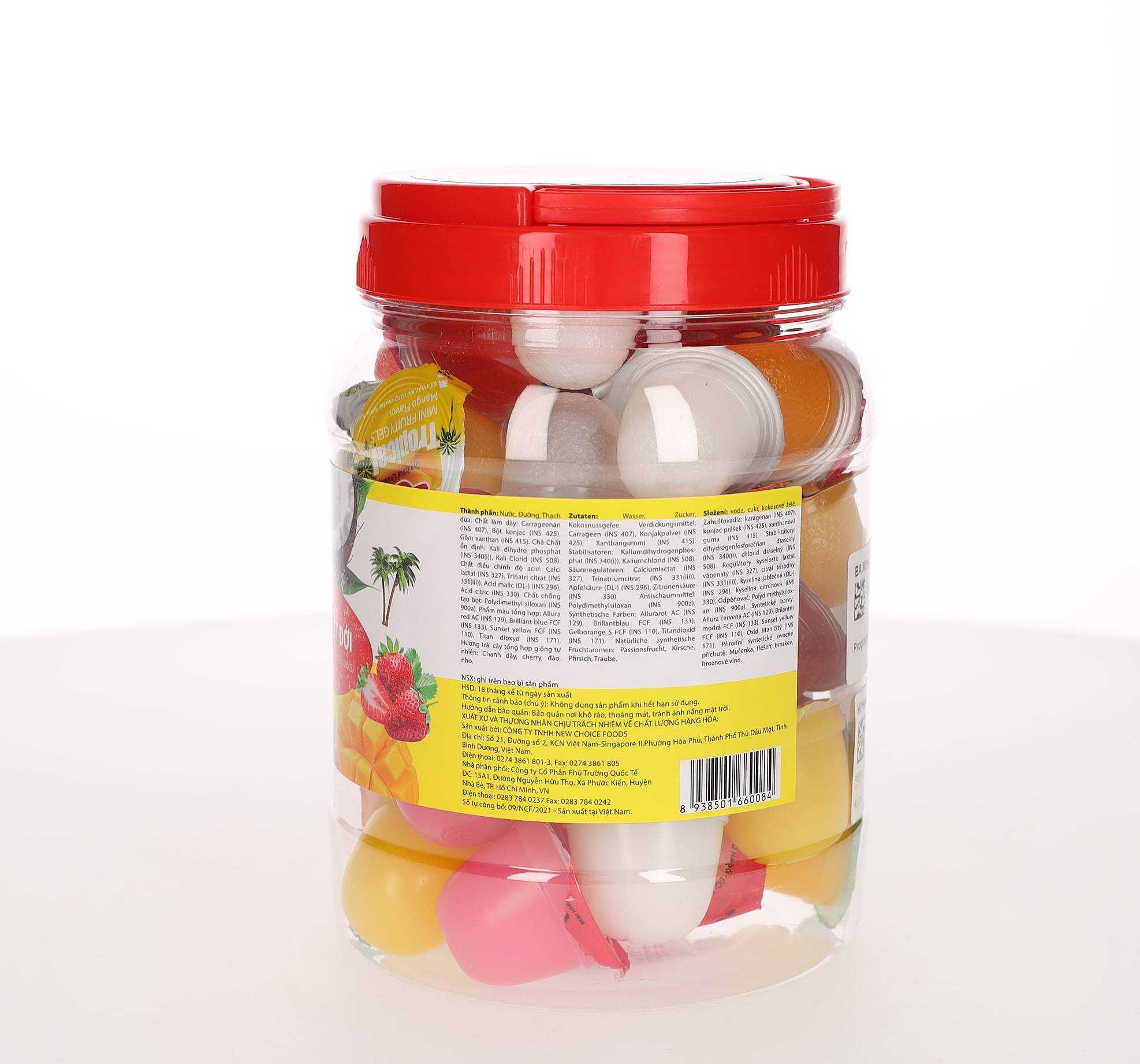 NEW CHOICE FOODS New Choice Geleesüßwaren im Minibecher, 1 Kilogramm: Foto 2 von 3 zur Produktwarnung vom 12.09.2025