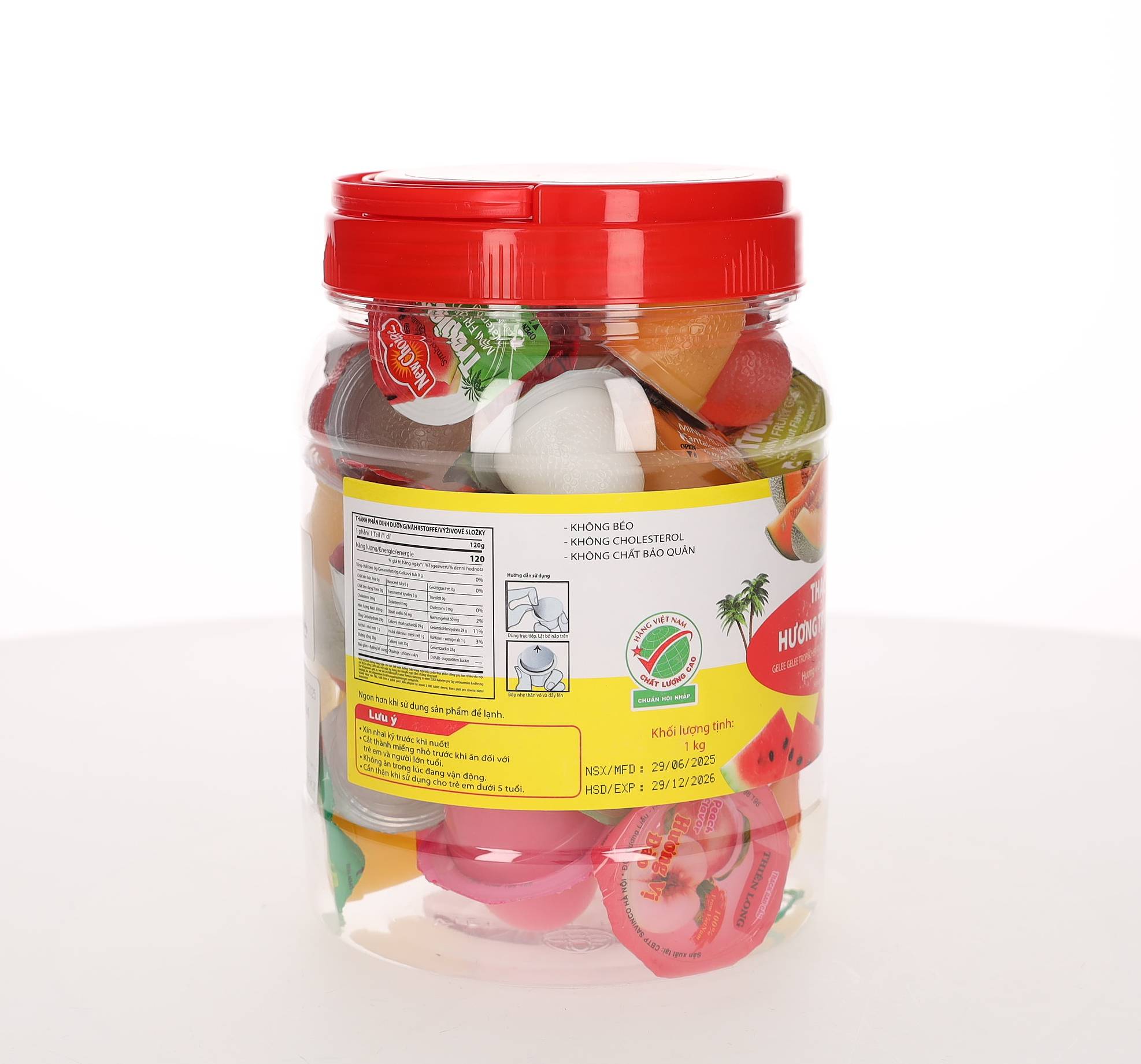 NEW CHOICE FOODS New Choice Geleesüßwaren im Minibecher, 1 Kilogramm: Foto 3 von 3 zur Produktwarnung vom 12.09.2025