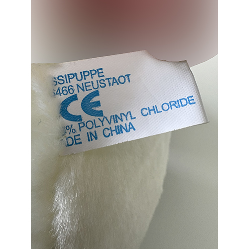 Panda plush toy Plüschtier Panda: Foto 3 von 4 zur Rückruf vom 05.09.2025