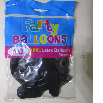 Party Balloons, 10 XXXL Latex Balloons Tasteless: Foto 2 von 3 zur Produktwarnung vom 23.01.2026