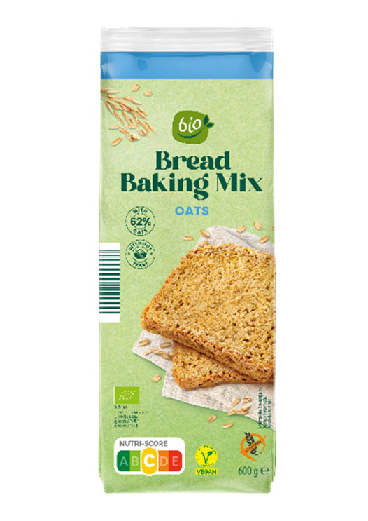 PG ORGANICS bio Bread Baking Mix – OATS: Foto zur Rückruf vom 03.06.2025