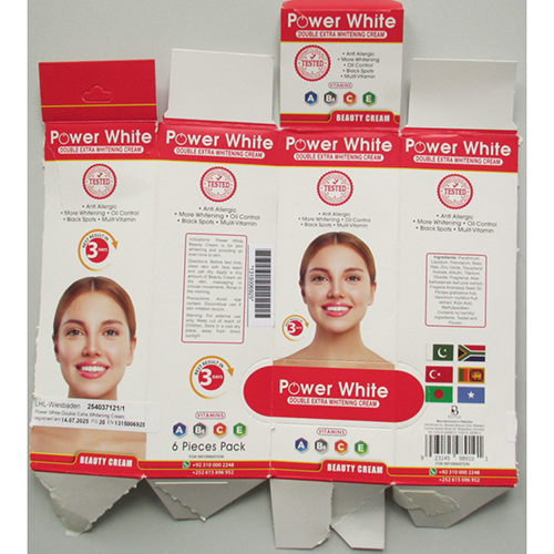 Power White DOUBLE EXTRA WHITENING CREAM: Foto zur Rückruf vom 19.09.2025