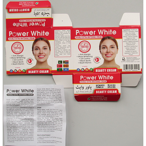 Power White DOUBLE EXTRA WHITENING CREAM: Foto 2 von 3 zur Rückruf vom 19.09.2025
