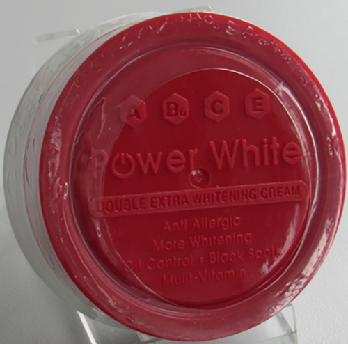 Power White DOUBLE EXTRA WHITENING CREAM: Foto 3 von 3 zur Rückruf vom 19.09.2025