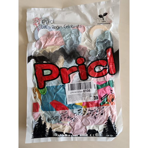 Pricl Party Balloons: Foto zur Produktwarnung vom 14.11.2025