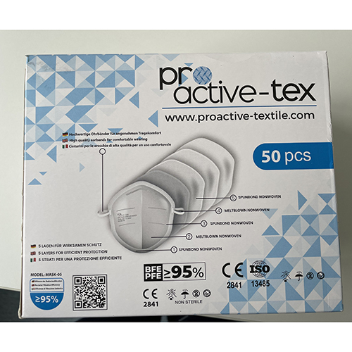 pro acitve-tex Ultra Protective Mask FFP2 NR Maske: Foto 3 von 4 zur Produktwarnung vom 05.09.2025