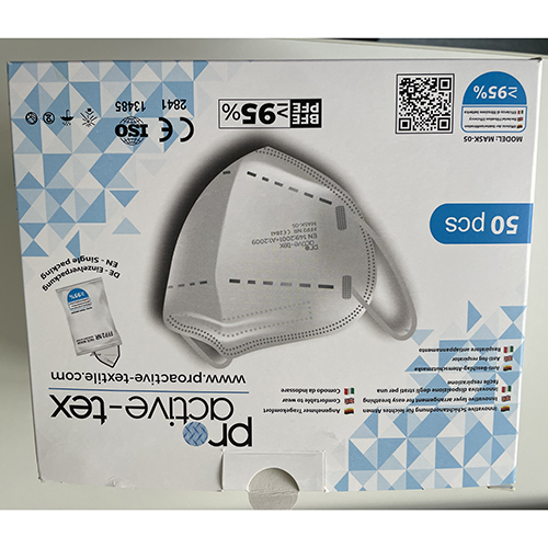 pro acitve-tex Ultra Protective Mask FFP2 NR Maske: Foto 4 von 4 zur Produktwarnung vom 05.09.2025