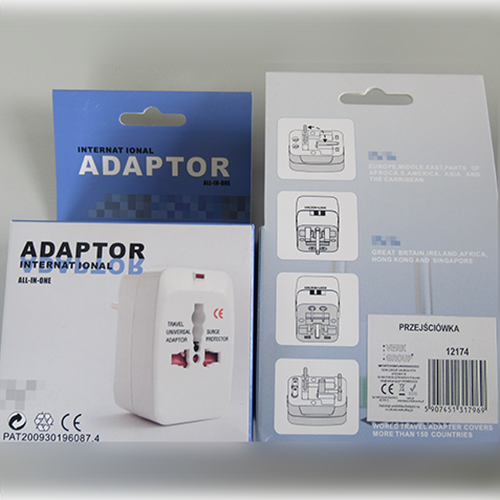 RACEL Adaptor International, Travel Universal Adaptor: Foto 2 von 4 zur Rückruf vom 07.08.2026
