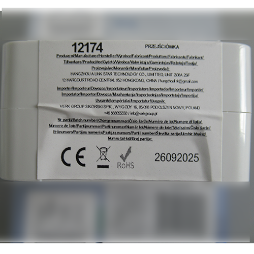 RACEL Adaptor International, Travel Universal Adaptor: Foto 4 von 4 zur Rückruf vom 07.08.2026