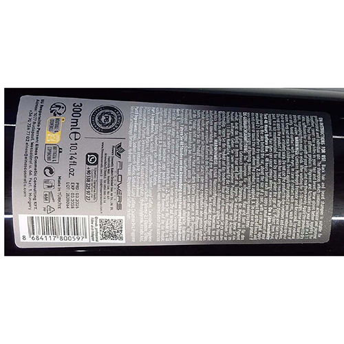 Ronuls PS Professional Black Shampoo Stop White Hair & Beard: Foto 3 von 3 zur Produktwarnung vom 27.03.2026