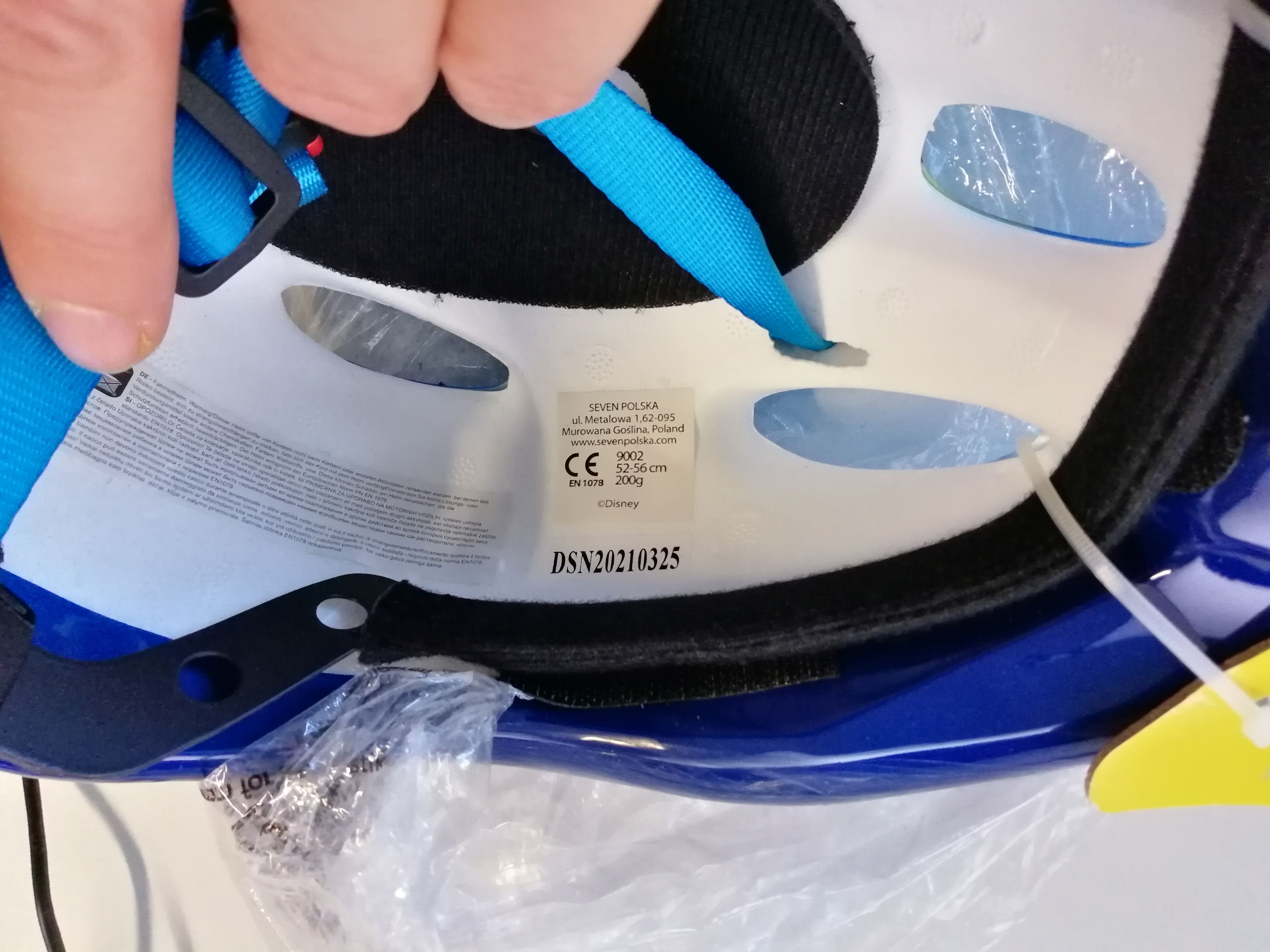 Seven Bike Helmet Mickey: Foto 4 von 4 zur Produktwarnung vom 17.07.2026