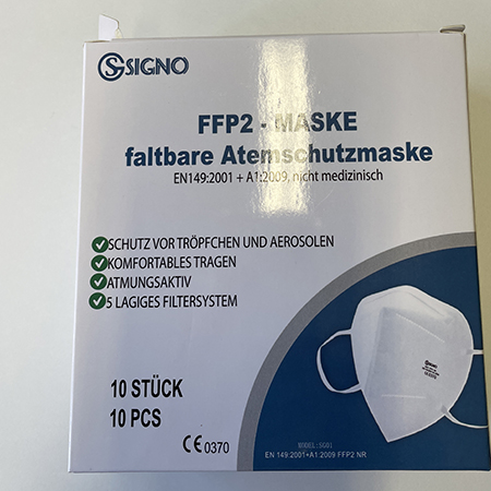 SIGNO FFP2 - Atemschutzmaske: Foto 4 von 4 zur Rückruf vom 24.04.2026