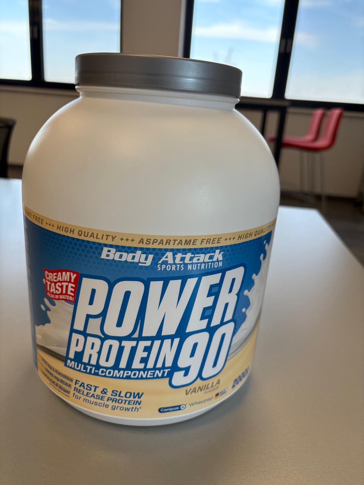 Theodor Rietmann Power Protein 90 Vanilla Flavour, 2 Kilogramm: Foto zur Rückruf vom 14.03.2025