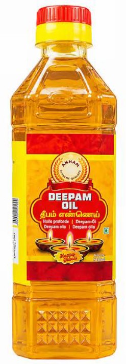 Transfood Großhandel Annam – Deepam Oil (Lampenöl), 500 Milliliter: Foto zur Rückruf vom 09.10.2026