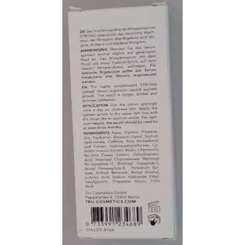 trucosmetics Eyelash Serum: Foto 3 von 4 zur Produktwarnung vom 19.09.2025