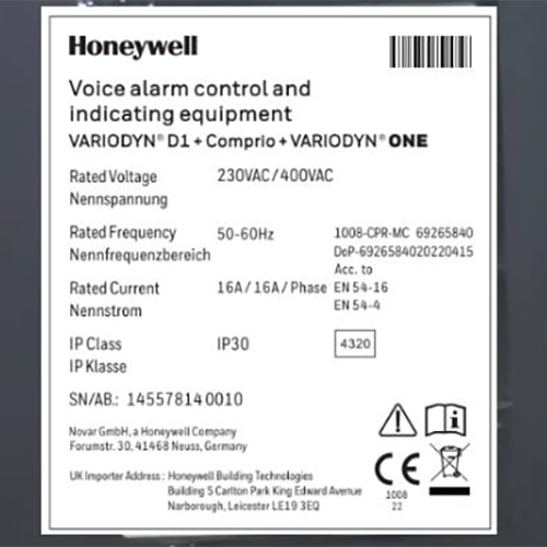 Variodyn One Intelligent Network Controller ("INC"): Foto 2 von 3 zur Rückruf vom 10.04.2026
