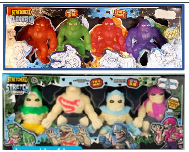 Vulcan Consulting Stretcherz vierer Pack Electro Squad und Skull Squad: Foto zur Rückruf vom 18.02.2026